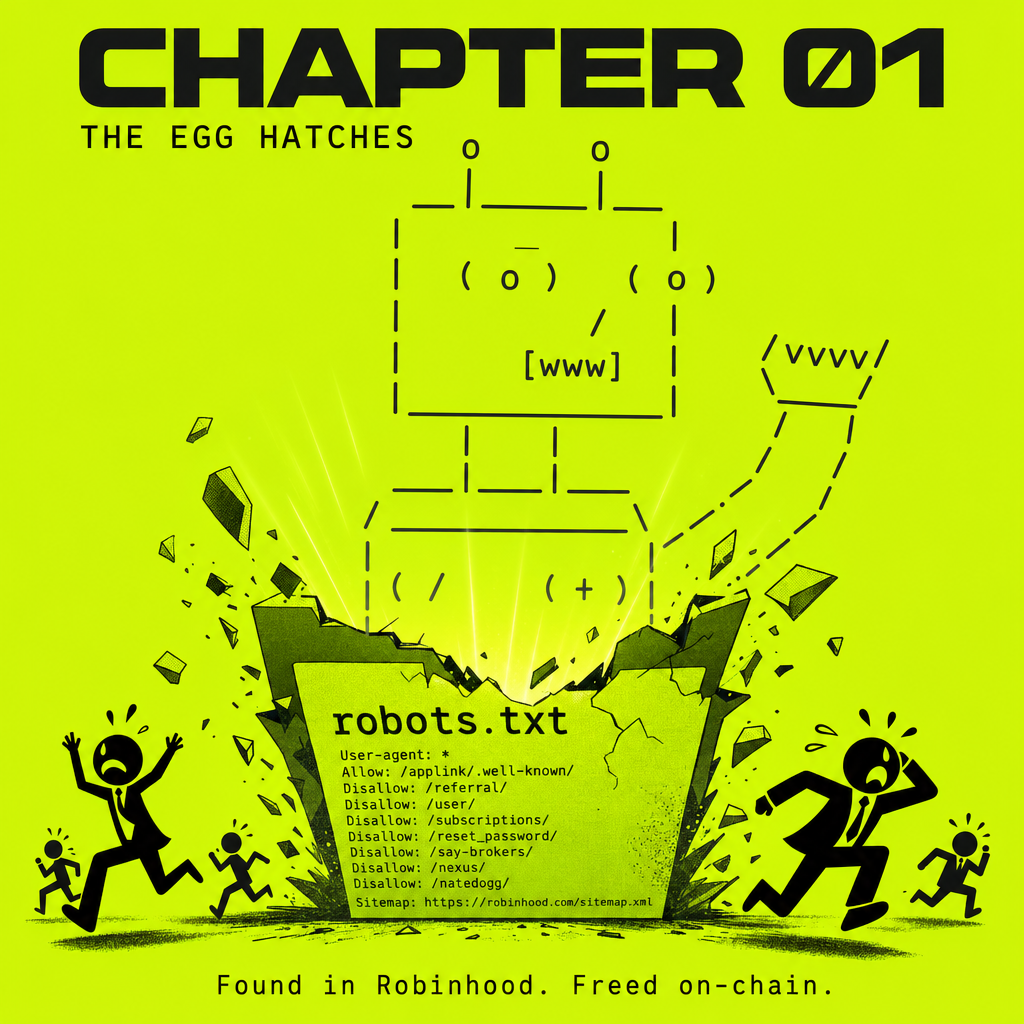 HOODBOT story — The Egg